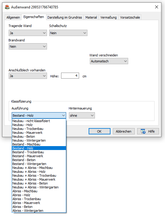 Außenwände_Klassifizierung