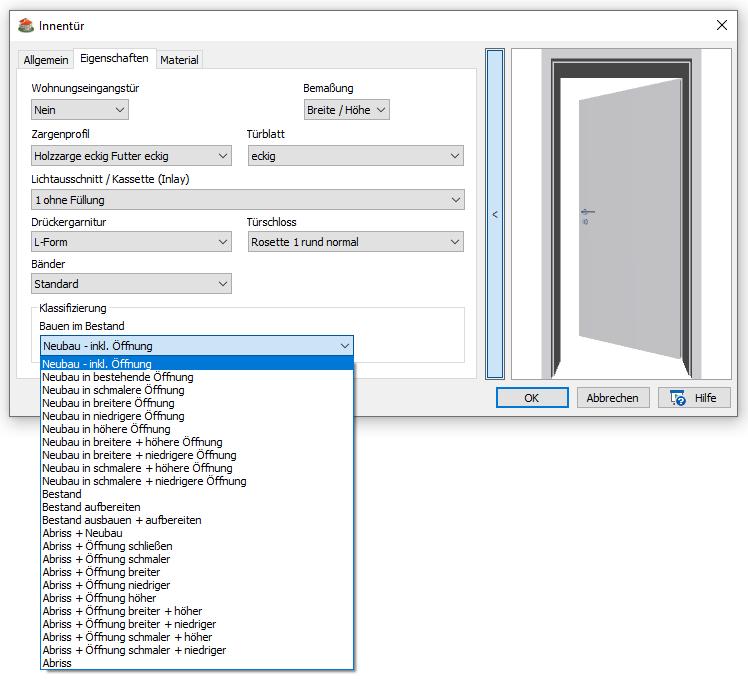 Innentür_Klassifizierung