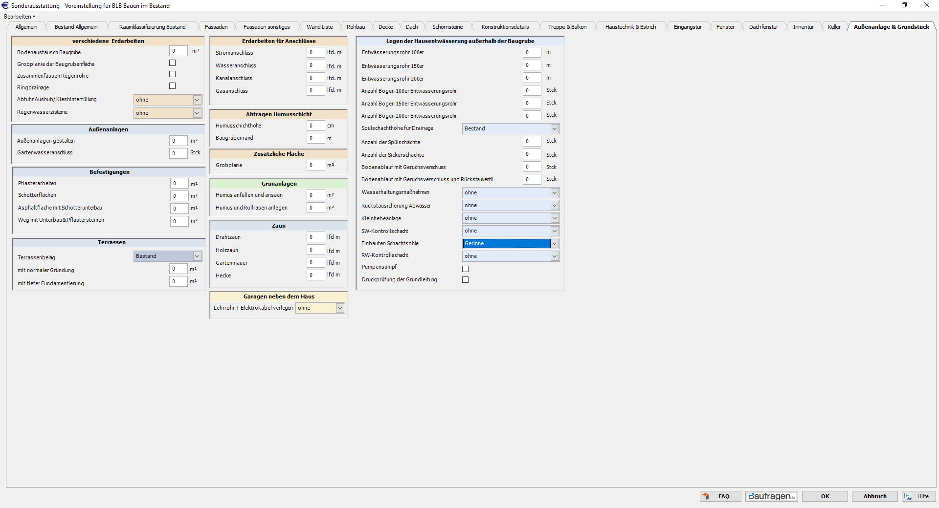 Außenanlagen Massivo