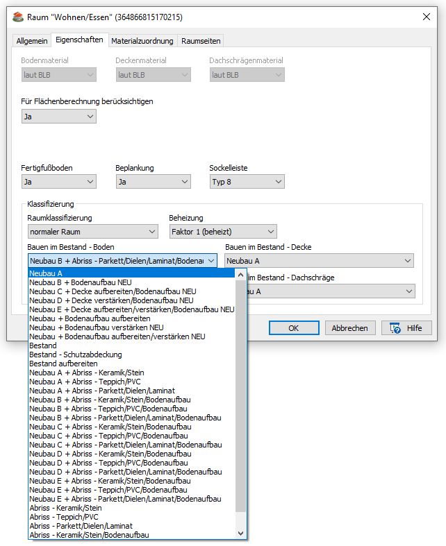 Raumklassifizierung_Boden